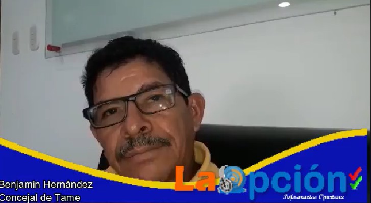  Concejal Benjamín Hernández sostiene que hay preocupación de la comunidad frente al cumplimiento del gobierno nacional con los acuerdos de paz. 
