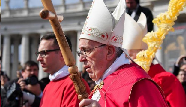  Desde Roma el Papa Francisco, preside las celebraciones litúrgicas durante la Semana Mayor