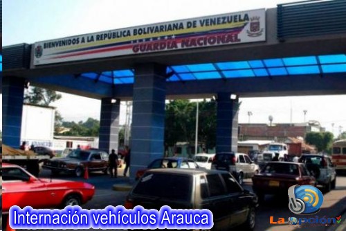 A renovar internación temporal de vehículos venezolanos