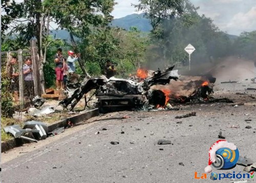  Explosión de carro bomba deja tres soldados heridos en Cubará – Boyacá