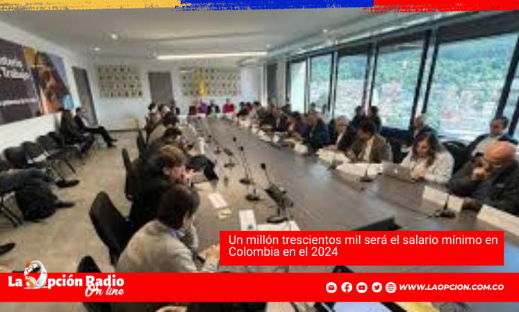  Un millón trescientos mil recibirán los trabajadores en Colombia en el 2024, salario mínimo aumentó el 15%